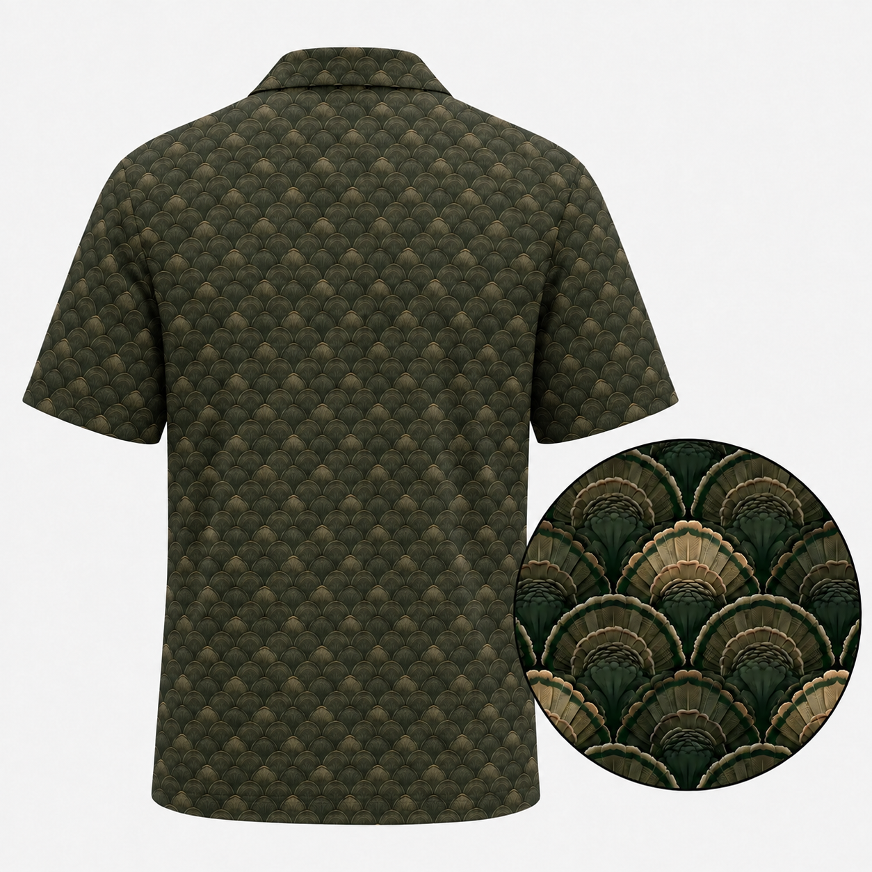 Turkey Hunting Polo Shirt, Fathers Day Golf Shirts For Men TP1026