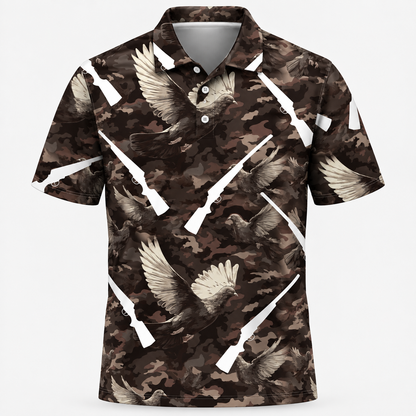 Dove Hunting Camouflage Polo Shirt VCP1038
