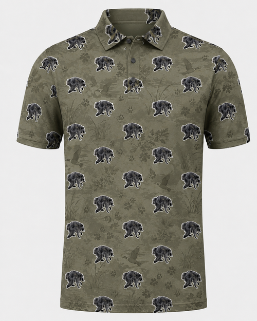 Timothy Walking Camo Polo Shirt VCP1034
