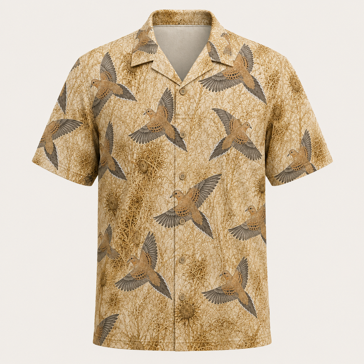 Mourning Dove Flying Polo Shirt VCP1025