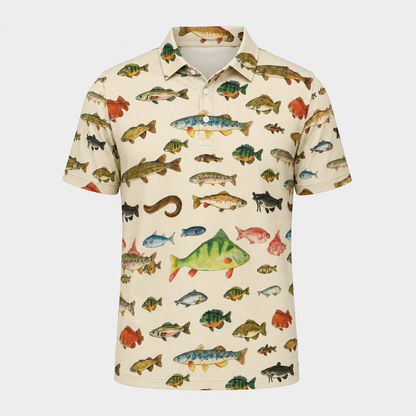 Freshwater Fish Collection Polo Shirt VCP1027