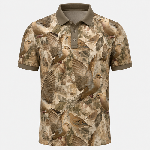 Backwoods Mourning Dove Hunting Hawaiian Shirt VCP1027
