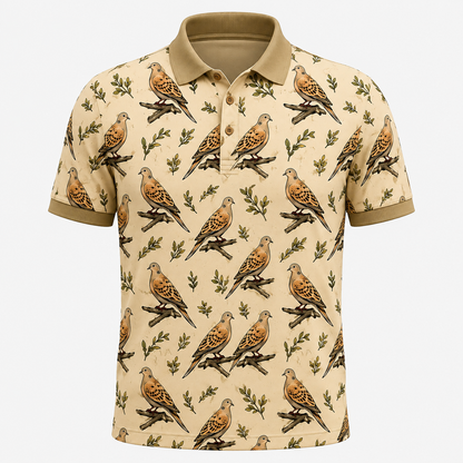 Wild Dove Pattern Hawaiian Shirt DVC2409