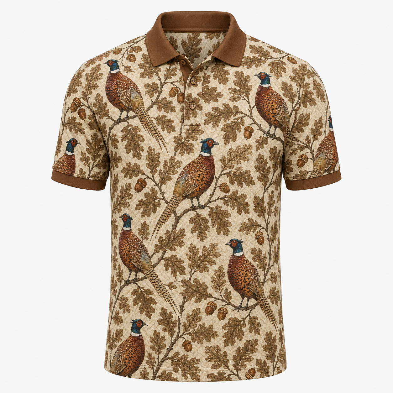 Ring Necked Pheasant Polo Shirt VCP1023