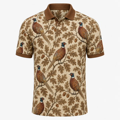 Ring Necked Pheasant Polo Shirt VCP1023