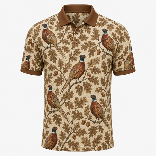 Ring Necked Pheasant Polo Shirt VCP1023