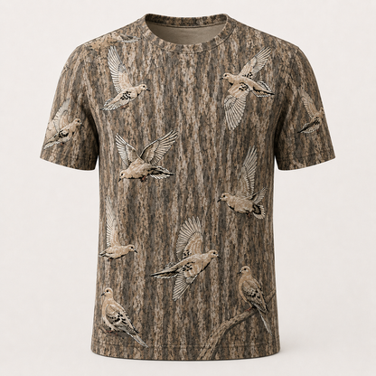 Bottomland Camo Dove Polo Shirt VCP1038