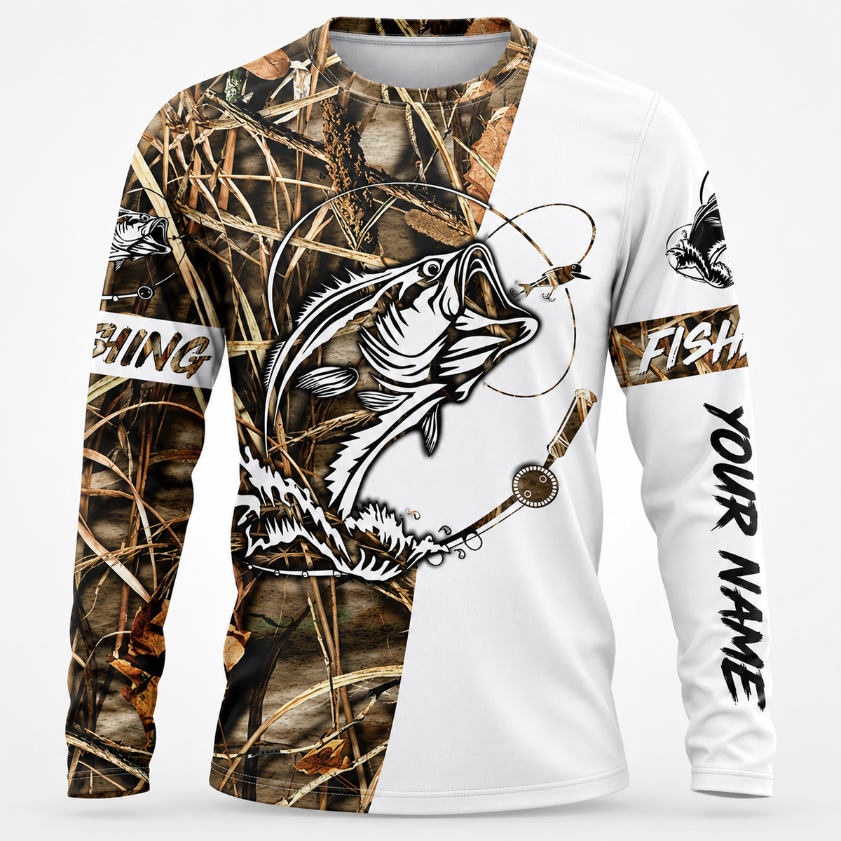 Bass fishing tournament Team Name Polo Shirt VC271002
