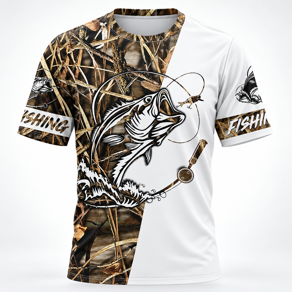 Bass fishing tournament Team Name Polo Shirt VC271002