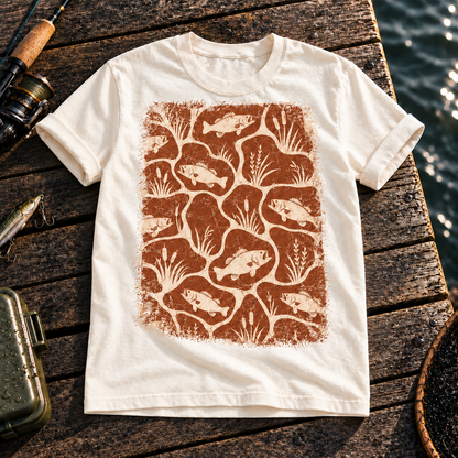 Fishing On Outdoor Cotton T-Shirt NL10124