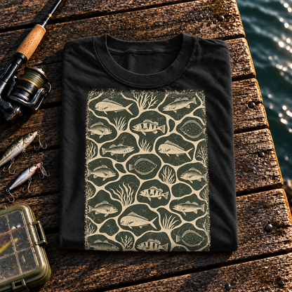Fishing On Outdoor Cotton T-Shirt NL10128