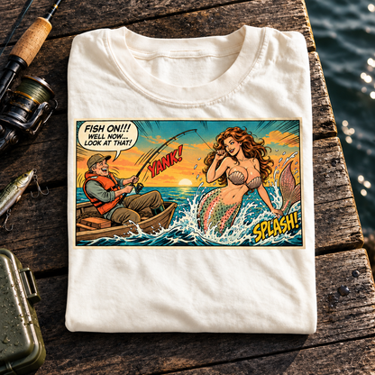 Fishing On Outdoor Cotton T-Shirt NL10071
