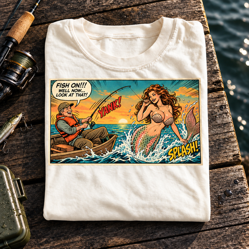 Fishing On Outdoor Cotton T-Shirt NL10071