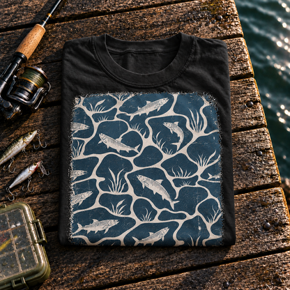 Fishing On Outdoor Cotton T-Shirt NL10127