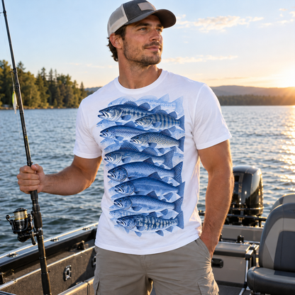 Fishing On Outdoor Cotton T-Shirt NL10072