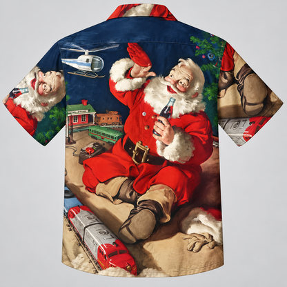 Santa Xmas Merry Hawaiian Shirt VC231009