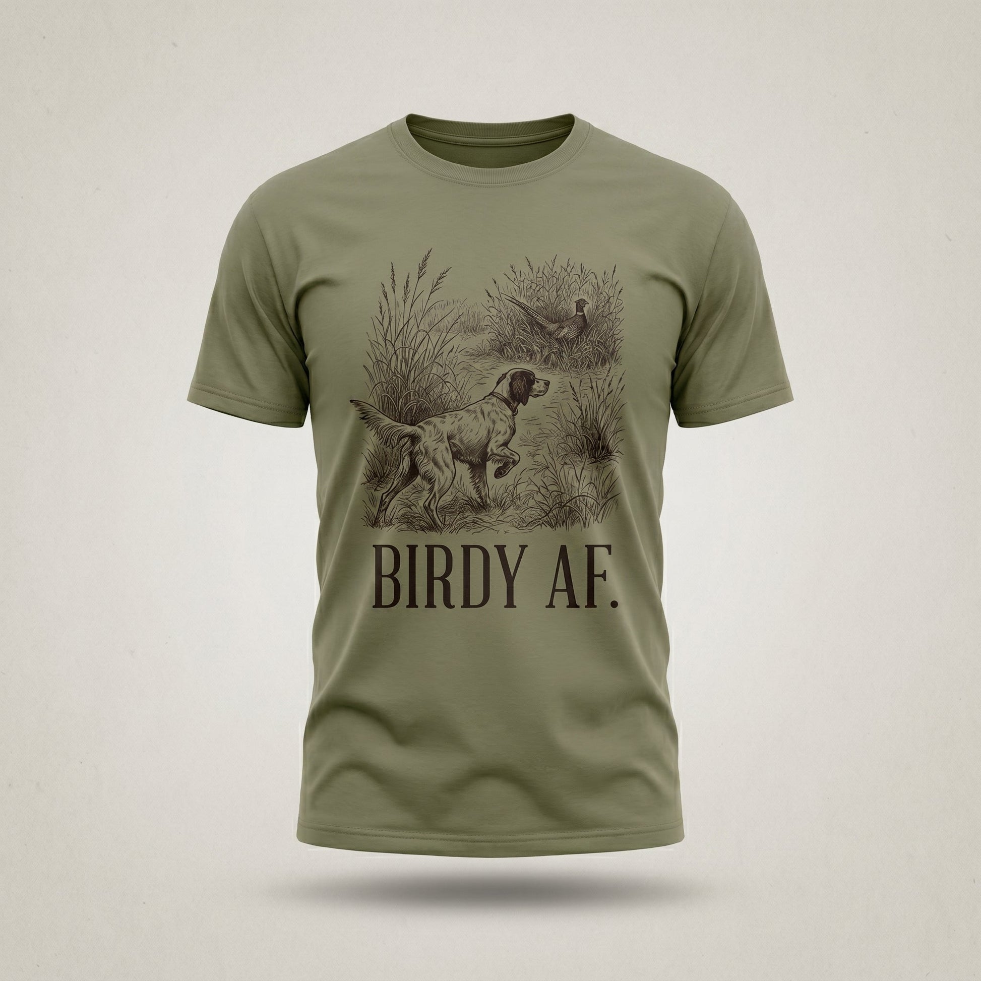 Upland Pheasant Hunting - Outdoor Cotton T-Shirt PHCT1001