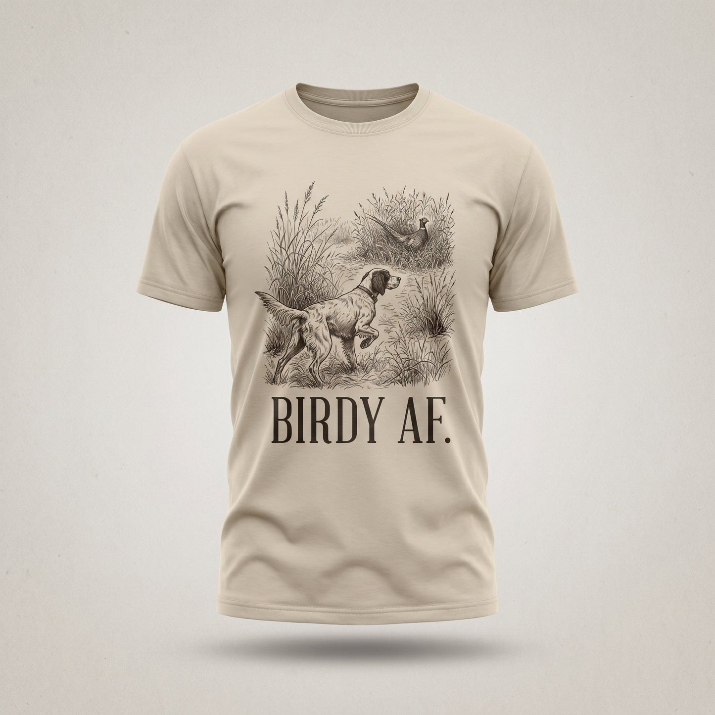 Upland Pheasant Hunting - Outdoor Cotton T-Shirt PHCT1001