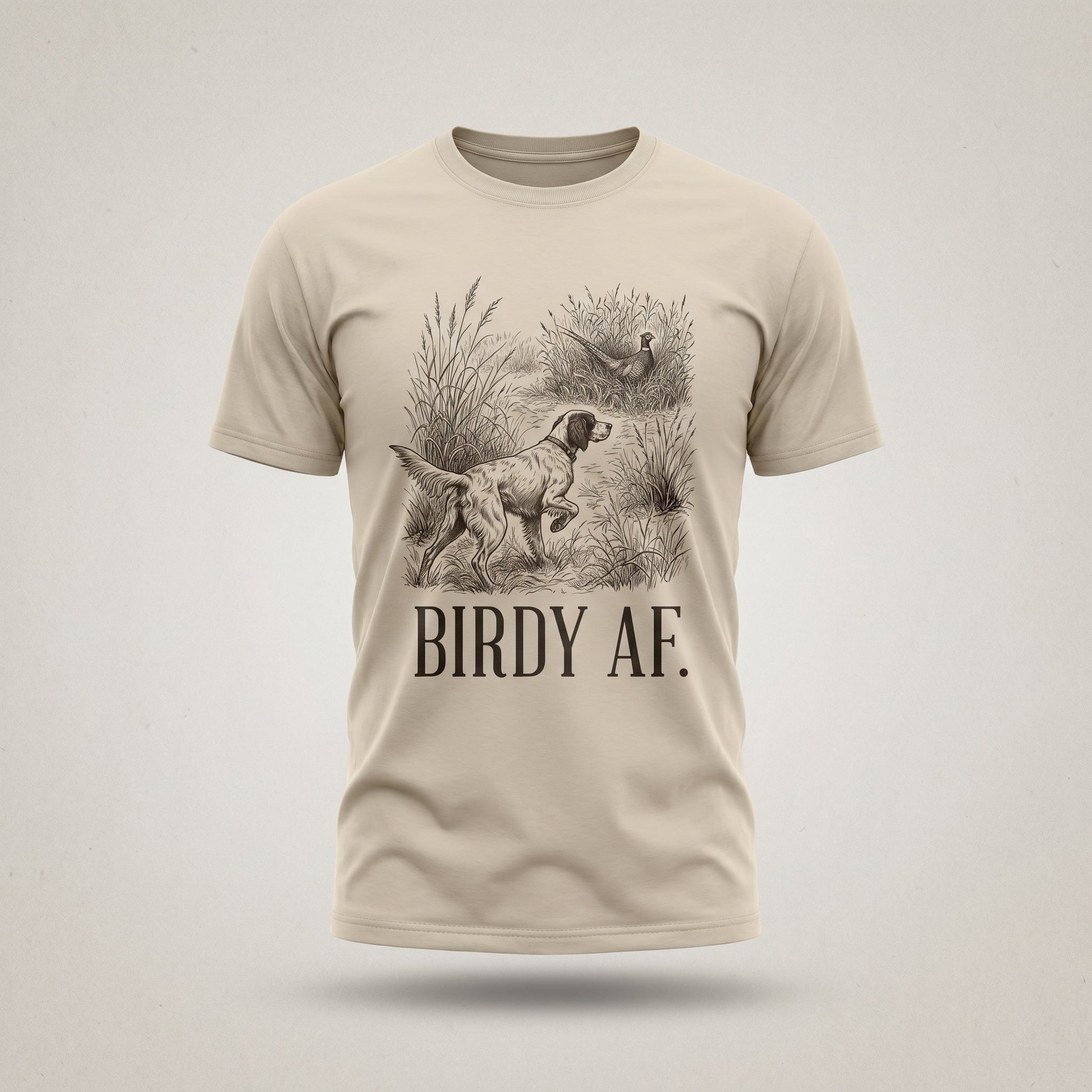 Upland Pheasant Hunting - Outdoor Cotton T-Shirt PHCT1001
