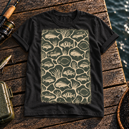 Fishing On Outdoor Cotton T-Shirt NL10128