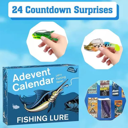 24 Days Lure Advent Calendar Fishing 2026 Advent Calendar Fishing Gifts Fisherman