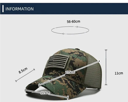 Mesh Breathable Baseball Cap