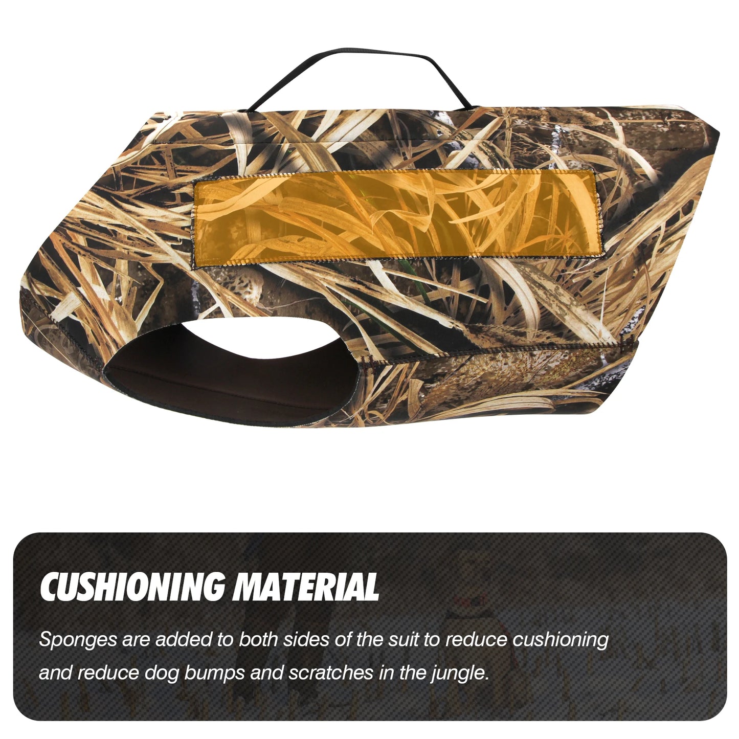 Neoprene Camo Dog Hunting Vest – Warm Protective Gear