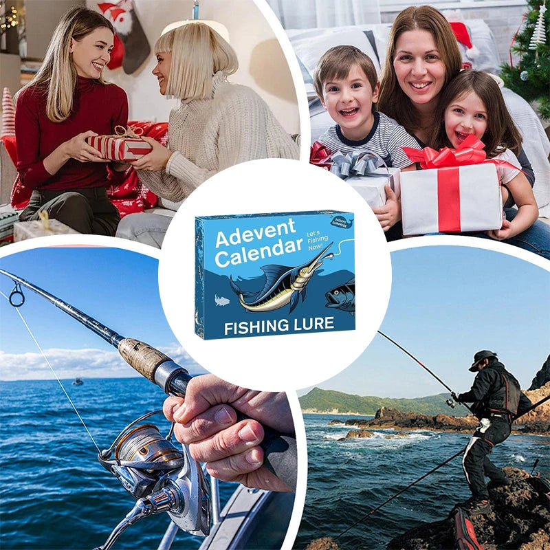 24 Days Lure Advent Calendar Fishing 2026 Advent Calendar Fishing Gifts Fisherman
