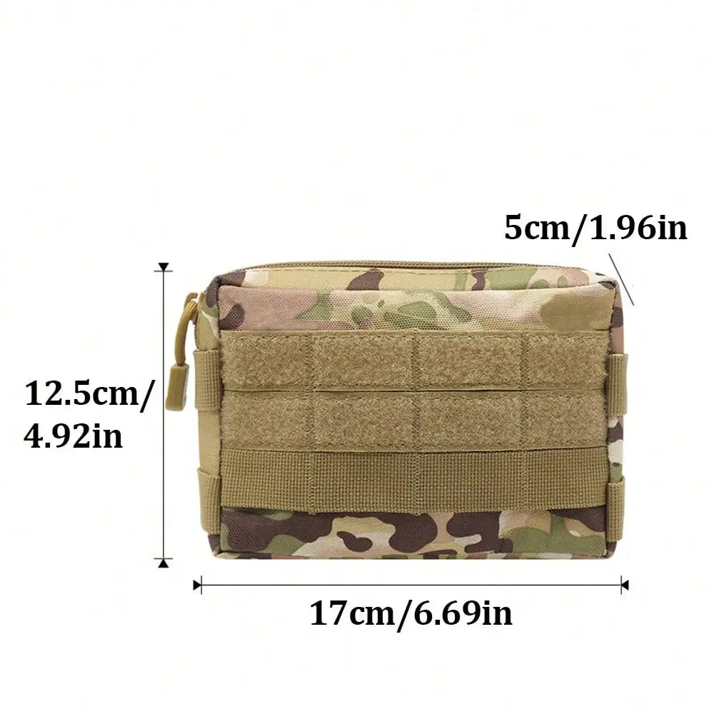 Outdoor EDC Hunting Tatical Molle Pouch Waist Pack Coin Cell Phone Bag