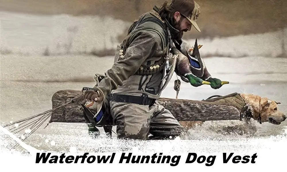 Neoprene Camo Dog Hunting Vest – Warm Protective Gear