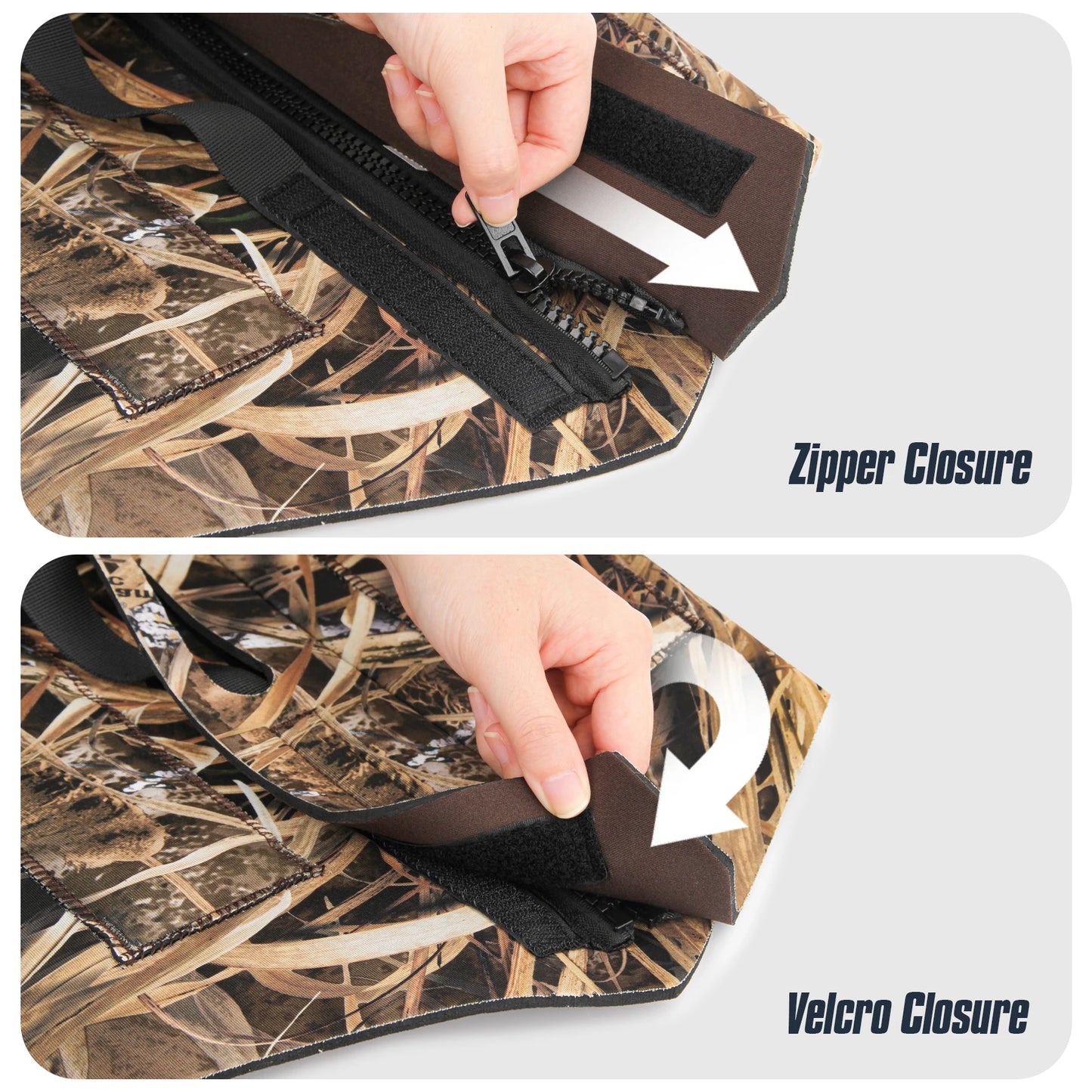 Neoprene Camo Dog Hunting Vest – Warm Protective Gear