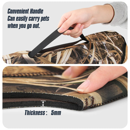 Neoprene Camo Dog Hunting Vest – Warm Protective Gear