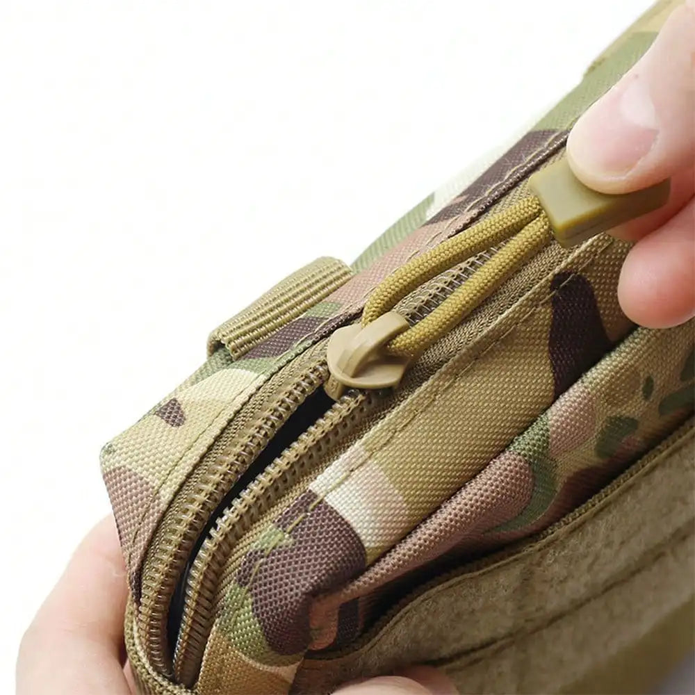 Outdoor EDC Hunting Tatical Molle Pouch Waist Pack Coin Cell Phone Bag