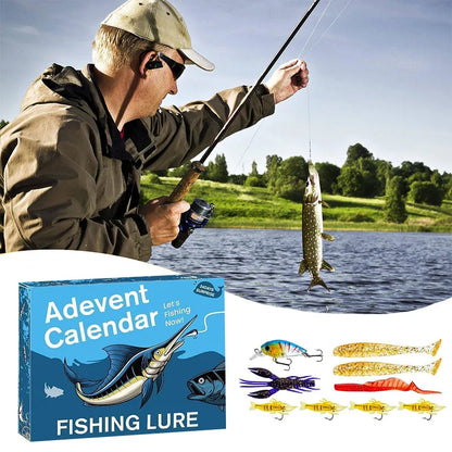 24 Days Lure Advent Calendar Fishing 2026 Advent Calendar Fishing Gifts Fisherman