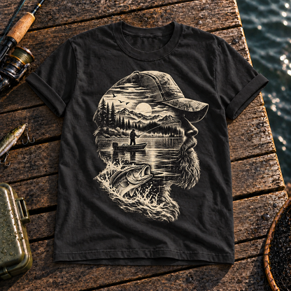 Fishing On Outdoor Cotton T-Shirt NL10131