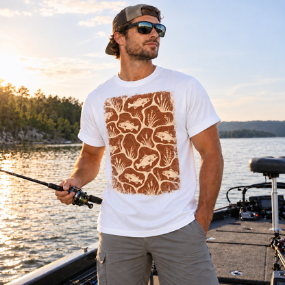 Fishing On Outdoor Cotton T-Shirt NL10124