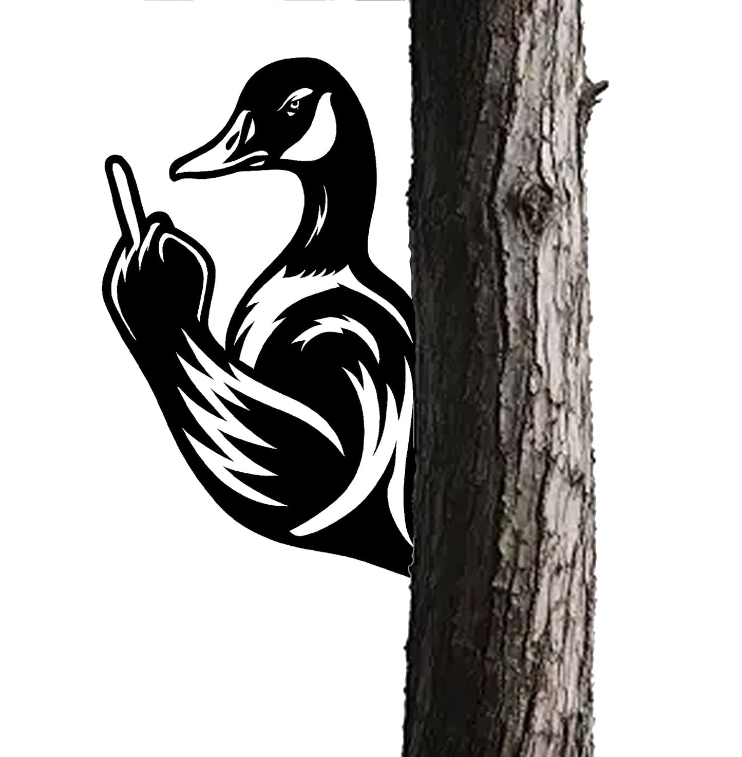 Funny Duck Hunting Metal Sign WITH LED/WITHOUT LED - Humorous Yard Art