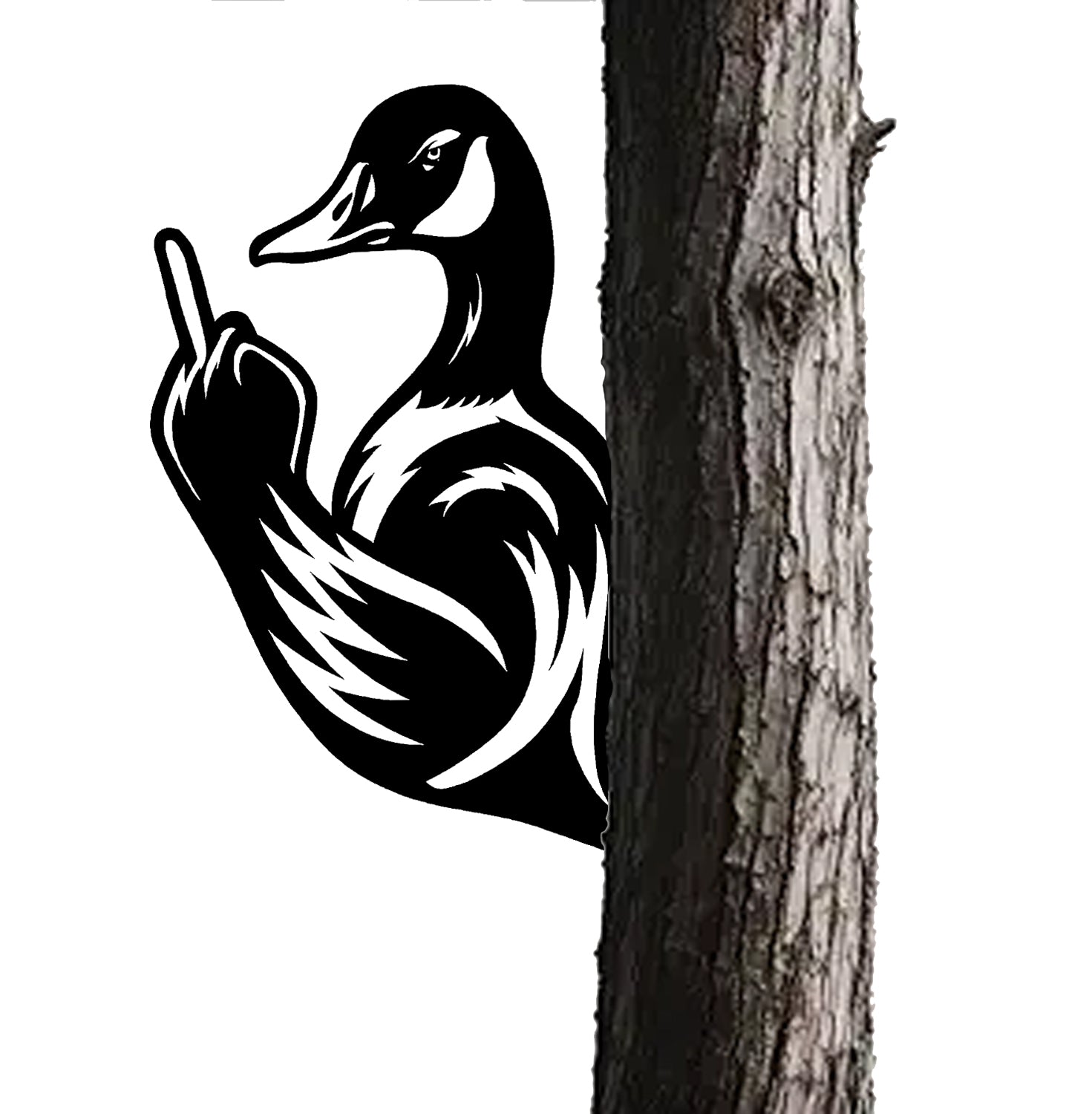 Funny Duck Hunting Metal Sign WITH LED/WITHOUT LED - Humorous Yard Art