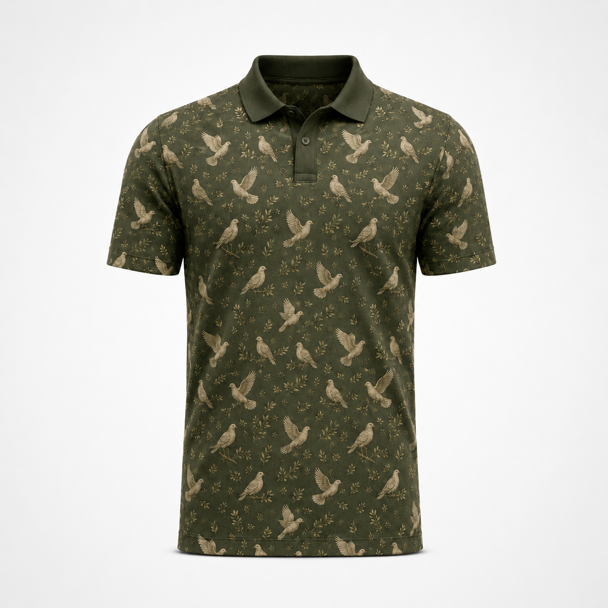 Mourning Dove Toile Hunting Polo Shirt VCP1015