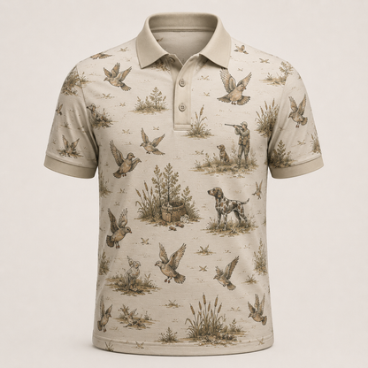 Dove Hunting  Polo Shirt VCP1005