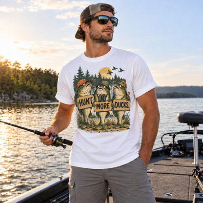 Fishing On Outdoor Cotton T-Shirt NL10097