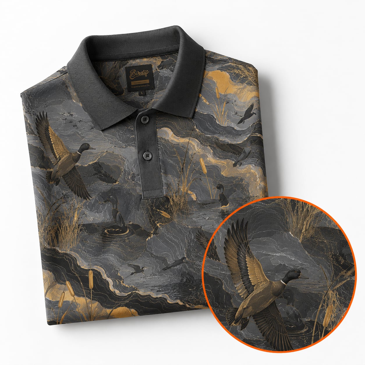 Mallard Duck Hunter Polo Shirt VCD1001