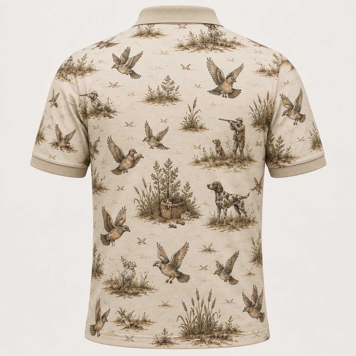 Dove Hunting  Polo Shirt VCP1005