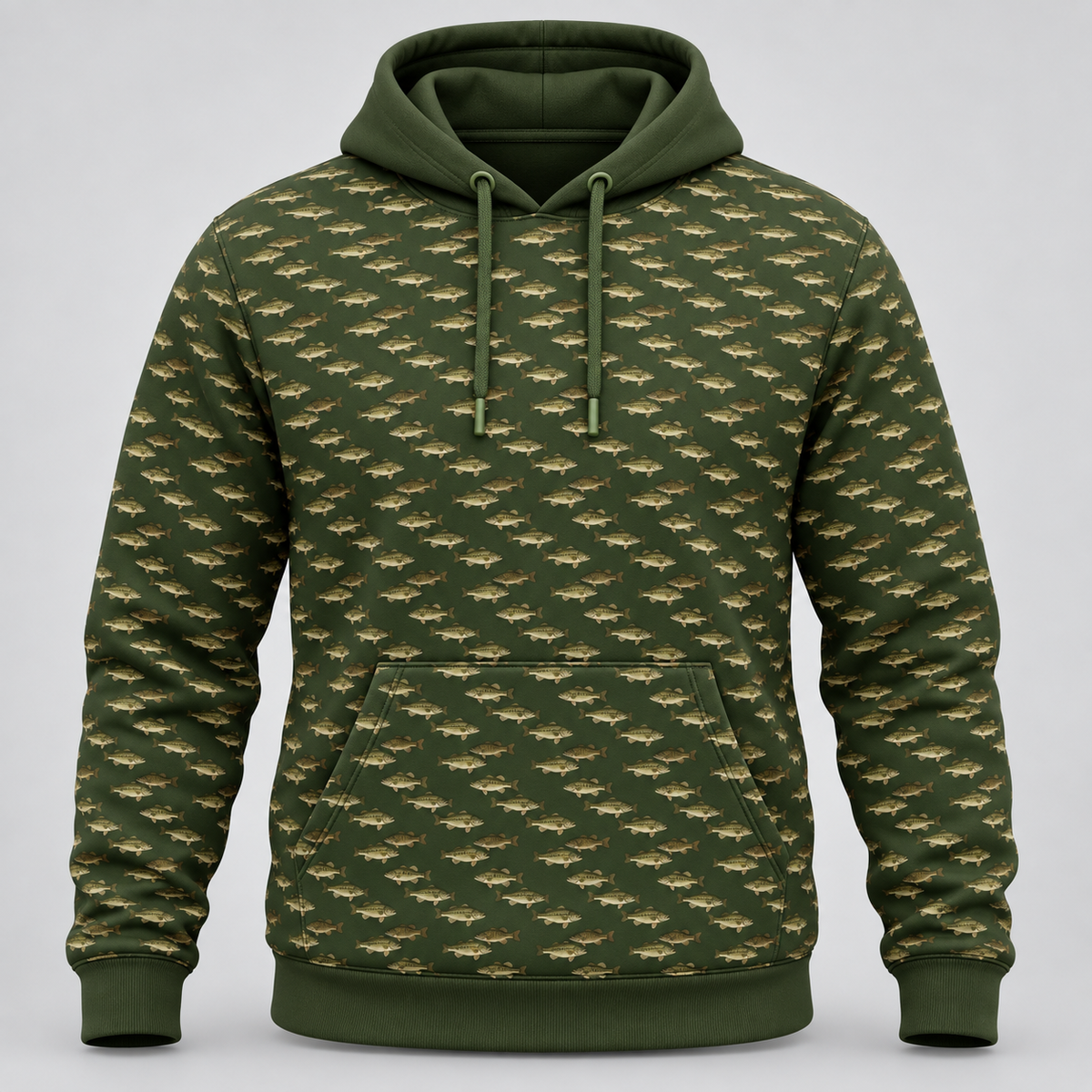 Fishing Bass Hunting Hoodie