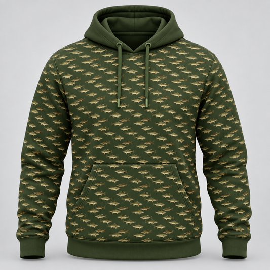 Fishing Bass Hunting Hoodie