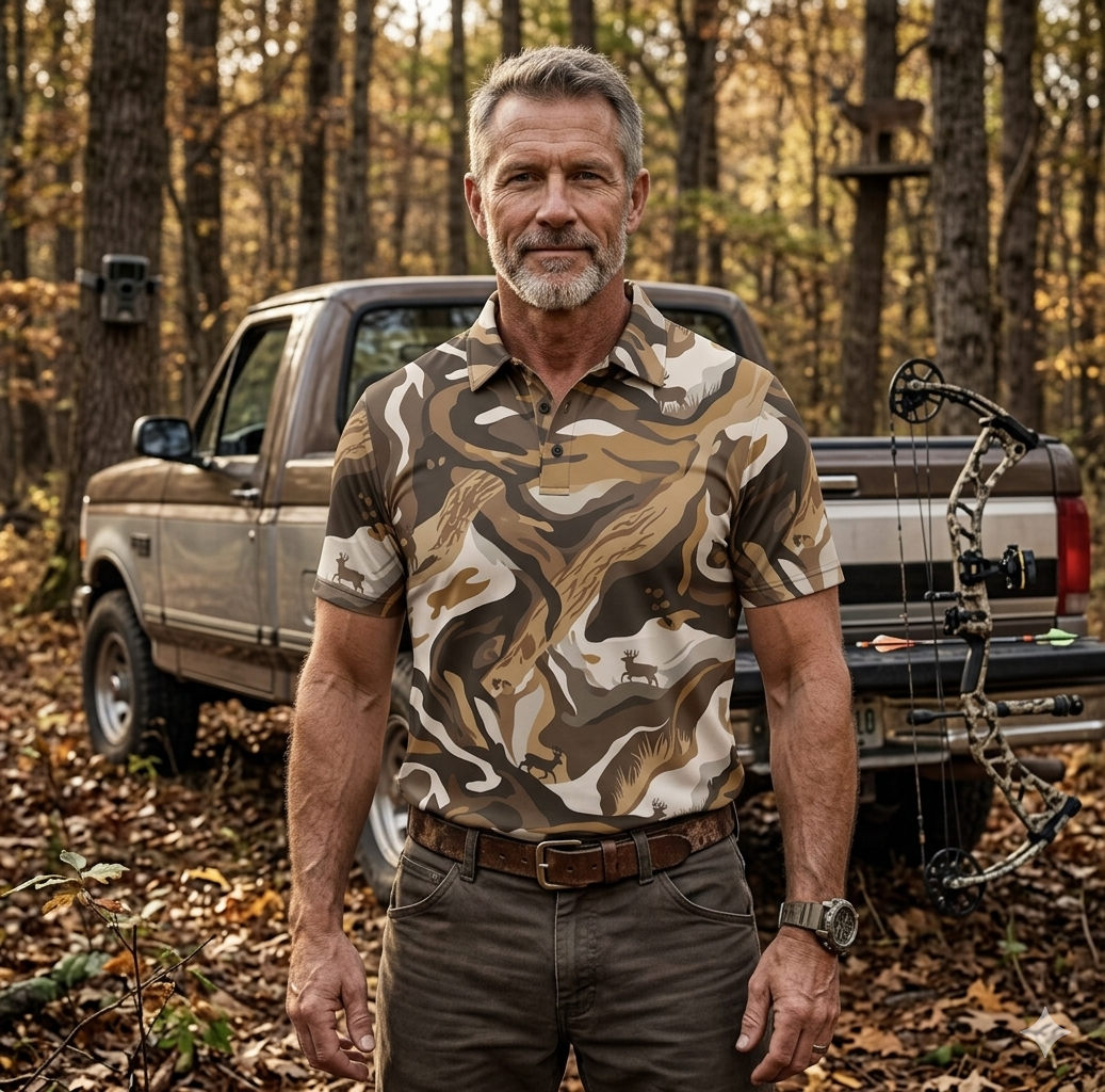 Whitetail Society Collection Polo Shirt WSP1002