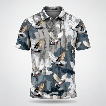 Dove Hunting Camouflage Polo Shirt VCP1039