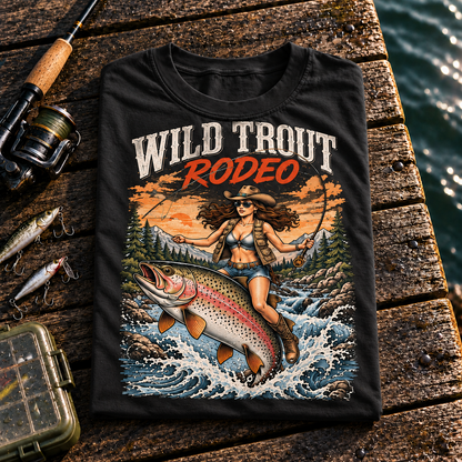 Fishing On Outdoor Cotton T-Shirt NL10095