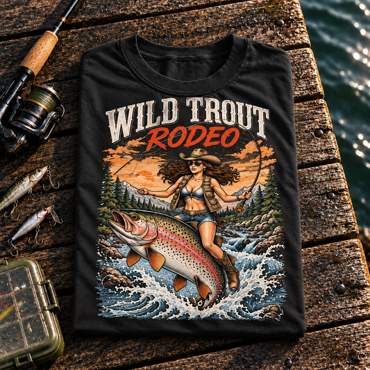 Fishing On Outdoor Cotton T-Shirt NL10095