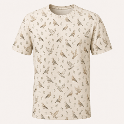 Flying Dove Cream Polo Shirt VCP1040